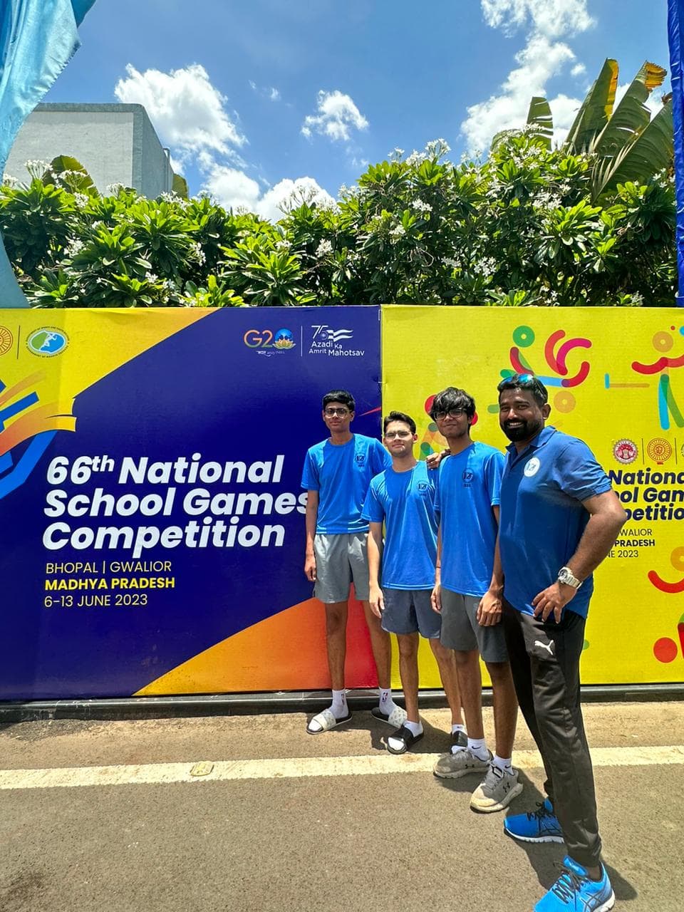66th National school games competition
